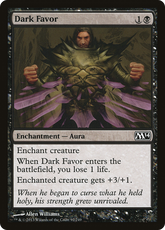 Proteção Sombria / Dark Favor - Magic: The Gathering - MoxLand